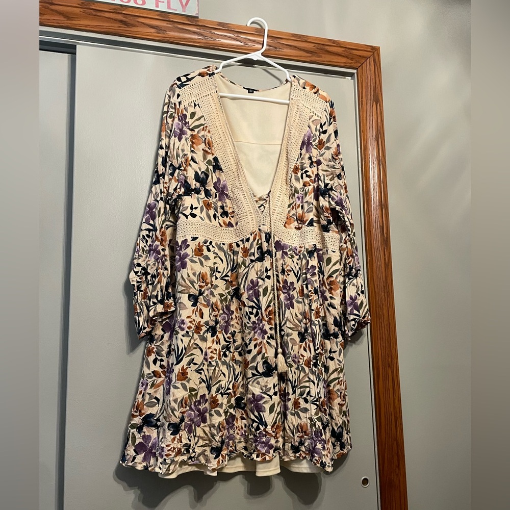 Torrid Midi Dress long sleeeve